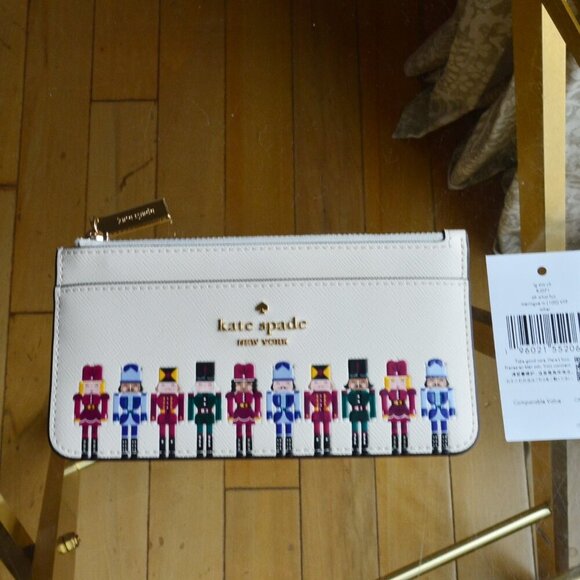 Kate Spade KJ071 Nutcracker Large Slim Cardholder - Picture 1 of 6